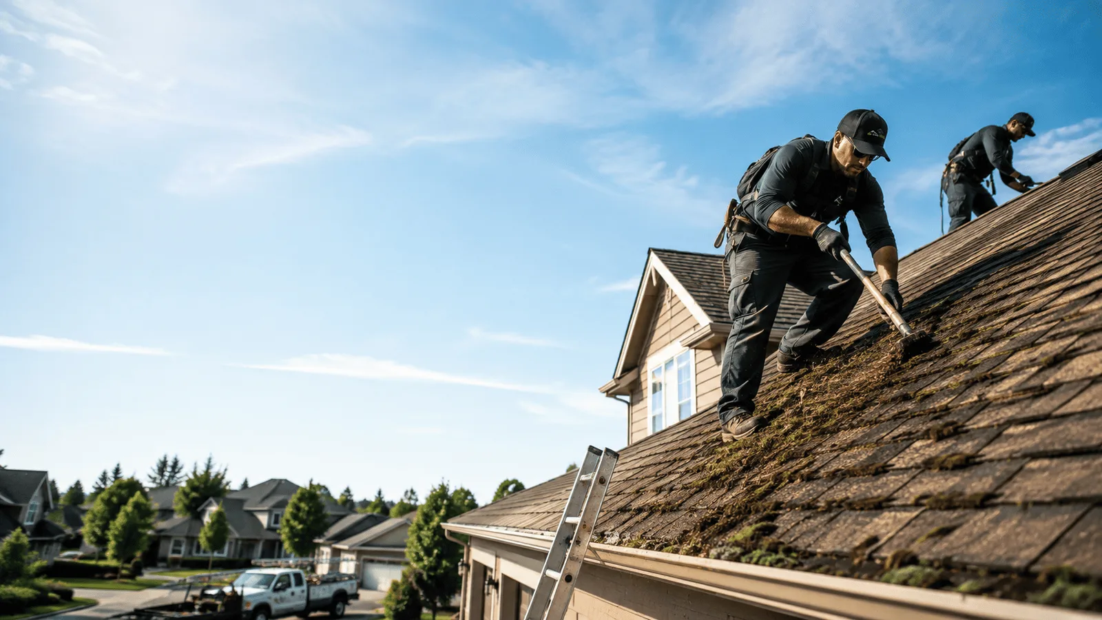 Roof Moss Removal in Belfair, WA near me